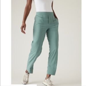 NWT Athleta Brooklyn Heights High Rise Pant - size 8 - ocean teal